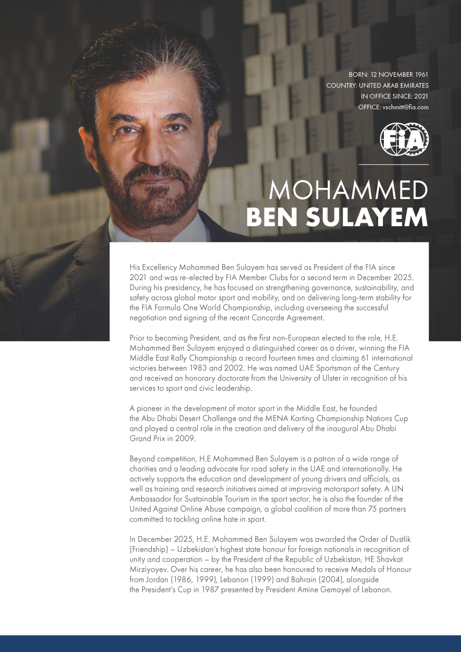 Mohammed Ben Sulayem - Bio