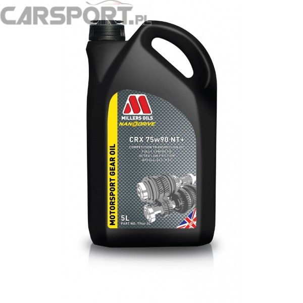 Millers Oils CRX 75w90 NT+ 5l Motorsport