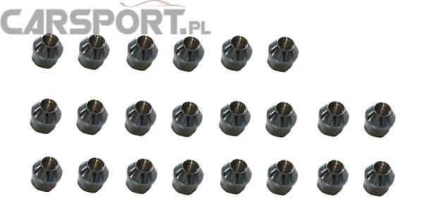 Nakrętka stalowa przelotowa M12x1.25