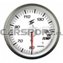 Wskaźnik temperatury oleju 52mm biała tarcza