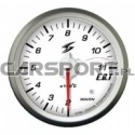 Wskaźnik EGT DSD 52mm biała tarcza