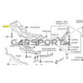 Sanki przód Subaru WRX STI 2014-